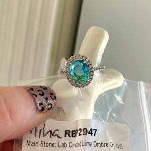 Size 7 rhodium plated